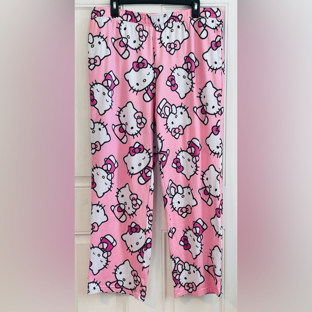 Hello Kitty Pink Pajama Bottoms